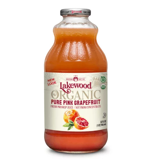 Organic Pure Pink Grapefruit Juice