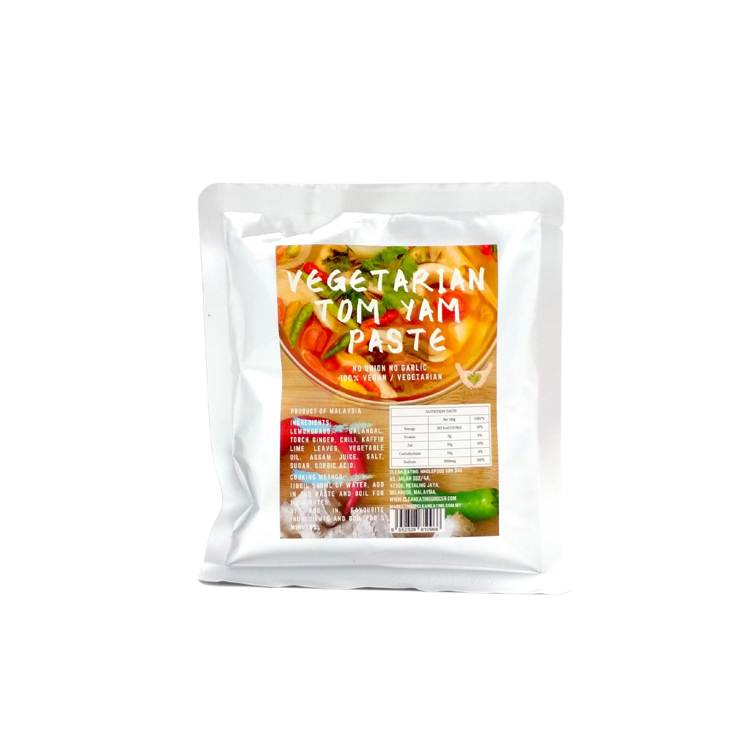 CEG Vegan Tom Yam Paste 120g