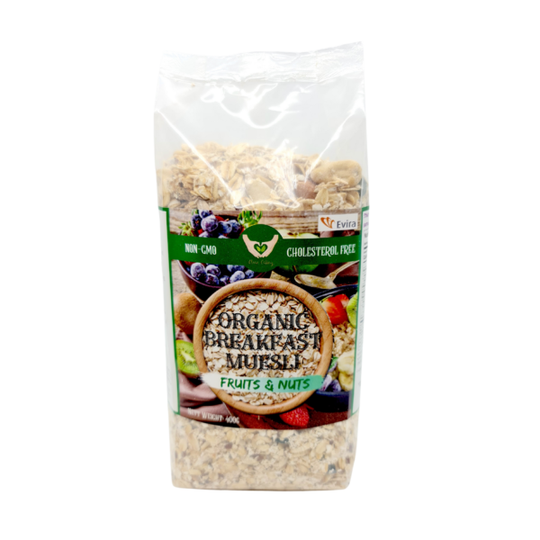 CEG Org Breakfast Muesli Fruits & Nuts 400g