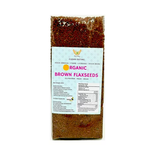 Organic Brown Flaxseed