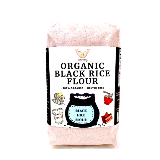 Organic Black Rice Flour Gluten Free